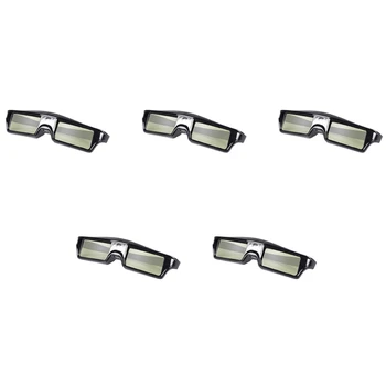 5-кратные Перезаряжаемые 3D-очки с активным затвором Для DLP-проектора Optoma Benq Acer Sony