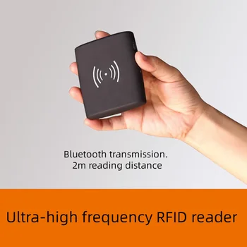 UHF915M UHF RFID Считыватель Ручной Bluetooth RF Card Reader Портативный Коллекторный Осмотр