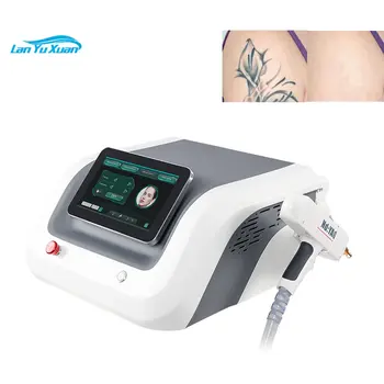 Машина для удаления татуировки Пикосекундным лазером Nd Yag Tattoo Удаляет Машину Picolaser Laser Pico q-Switch Carbon Laser Peel Machine