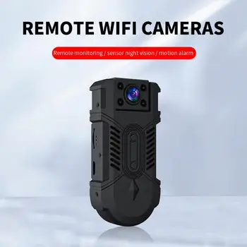 Монитор безопасности Креативный Дизайн Заднего Зажима Высокого Разрешения 1080P WiFi Камера Ночного Видения Поворотный Рекордер для Дома