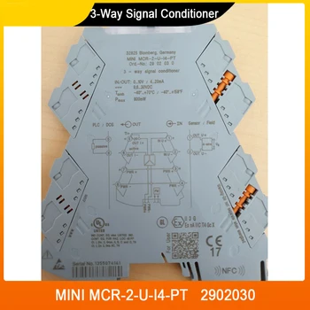 Новый МИНИ MCR-2-U-I4-PT 2902030 3-Полосный формирователь сигнала 0 В ... 10 В 4 мА...20 мА для Phoenix Высокое качество Быстрая доставка