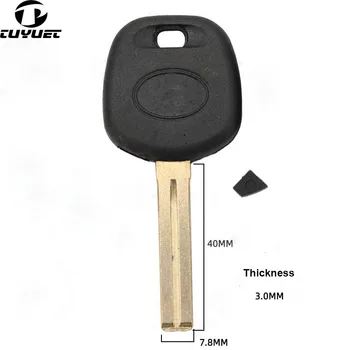 Ремонтный Чехол Для Toyota Transponder Key Shell TOY43 Blade Для Camry Highlander Yaris Corolla Corola Reiz