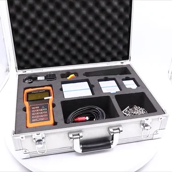 Ручной ультразвуковой 6-дюймовый расходомер воды TUF-2000H Портативный Расходомер Цена