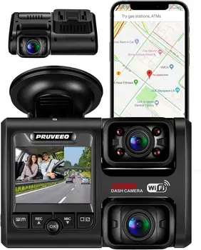 Спереди и внутри 1080P Двойной FHD 24H Парковочный Монитор 2-Дюймовая ЖК-камера Инфракрасного Ночного Видения ADAS для Автомобилей и видеорегистраторов такси