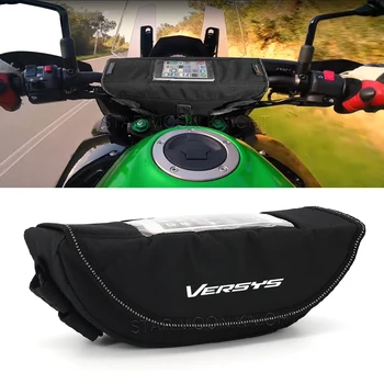 Сумка для хранения руля Versys 650 для мотоцикла Kawasaki Versys1000 Versys650 Versys 1000 Дорожная сумка для навигации на руле