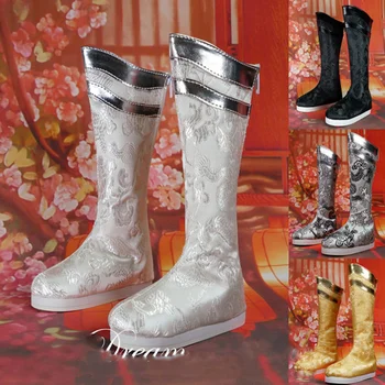 1/4 1/3 Обувь BJD, Ботинки для костюма Древнего человека, Обувь hanfu Для BJD/SD MSD SD13 для мальчиков и девочек SD17 SSDF, Аксессуары для куклы 