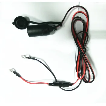 1,5 М Зарядное устройство 12-24 В Разъем для прикуривателя 2-контактный разъем Жгута проводов Быстрого отключения Европейский