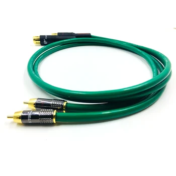 1 пара 2328 Hifi XLR Женский кабель RCA Мужской 5N OCC Hifi 2 Rca-2 XLR кабель