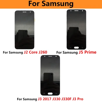 10 Шт. Новый Для Samsung J5 Prime J2 Core J260 J3 2017 J330 J330F Pro ЖК-дисплей с Сенсорным экраном, Дигитайзер, Замена Сборки