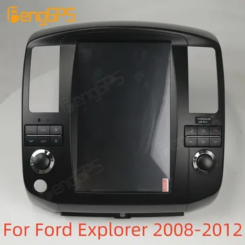 12,1 Дюймовый Автомобильный Радиоприемник Android12 Для Ford Explorer 2008-2012 Tesla Экран GPS Стерео Видеоплеер DVD Мультимедиа Авторадио 5G WIFI