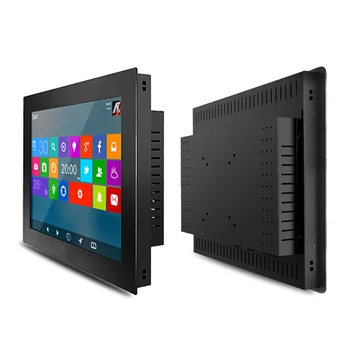 15,6-дюймовый Промышленный Мини-Планшетный ПК с резистивным сенсорным экраном, встроенный универсальный компьютер для Win 10 Pro/Linux 1366 * 768