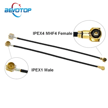 1ШТ Штекер кабеля IPEX от IPEX1 до IPEX4 MHF4 u.fl IPX Разъем RF0.81 Коаксиальная Перемычка WIFI 3G 4G Удлинительный кабель