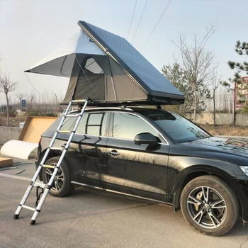 2023 Заводской прямой всплывающий кемпинг 2 человека автоматический внедорожник грузовик палатки на крыше жесткая крышка автомобиля палатка на крыше