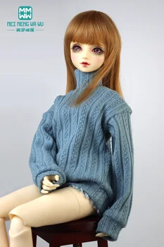 28-75 см, одежда BJD, модный свитер с высоким воротом для 1/6 1/4 1/3 BJD DD SD MSD YOSD MYOU, аксессуары для кукол со сферическим суставом