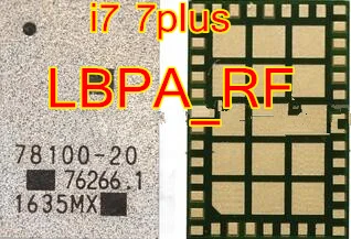 5 шт. Оригинальный усилитель мощности LBPA_RF 78100-20 IC для iphone 7 7plus на материнской плате