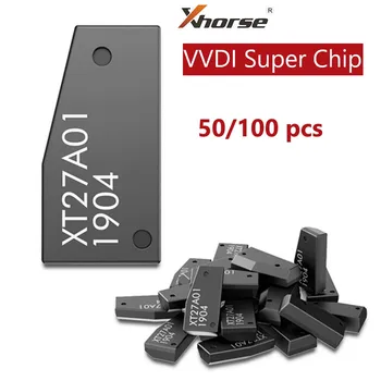 50/100 шт. Xhorse VVDI Суперчип XT27A01 XT27A66 Транспондер для ID46/40/43/ 4D/8C/8A/T3/47 для ключевого инструмента VVDI2 VVDI/Мини-ключевого инструмента
