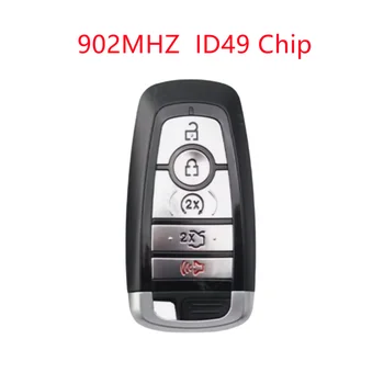 902 МГц ID49 Умный Дистанционный Автомобильный Ключ для Ford Mondeo Lincoln Mustang Fusion F-250 F-350 F-450 F-550 2017 M3N-A2C93142600 5 Кнопок