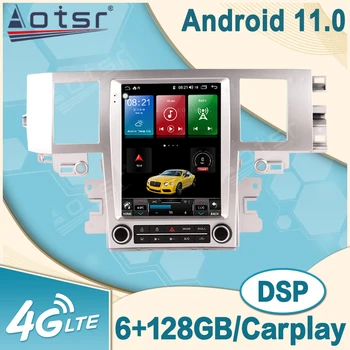 Android 11,0 Автомобильный Радиоприемник с вертикальным экраном Для Jaguar XF 2004-2015 X250 GPS Навигационный Радиоприемник Мультимедийный Плеер Стерео 2Din DSP