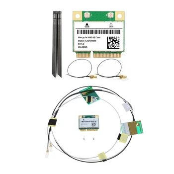 AX210 AX210HMW 5374 Мбит/с WIFI 6E 2,4/5/6G трехдиапазонная беспроводная карта Ethernet