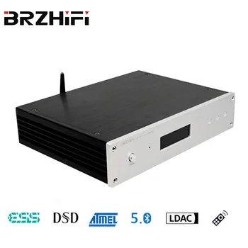 BREEZE Горячая продажа DC200 ES9028PRO ES9038PRO DAC Декодер USB Интерфейс CSR8675 Bluetooth-совместимый Аудиоусилитель с Дистанционным управлением 5.0