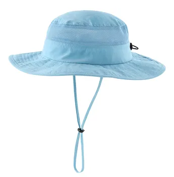 Connectyle Для маленьких мальчиков и Девочек UPF 50 + Солнцезащитная шляпа-ведро С Регулируемыми Сетчатыми Широкими Полями, защита от ультрафиолета, Детская шляпа для игр на открытом воздухе