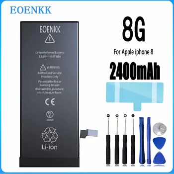 EOENKK 2400 мАч Батарея Для Apple IPHONE 7/7 Г/8 Г Ремонтная Деталь Высокой Емкости Запасные Аккумуляторы для телефонов Bateria