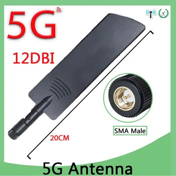 EOTH 1ШТ 5G wifi 12dbi антенна АТС антенна маршрутизатора SMA штекерный разъем IOT с высоким коэффициентом усиления сигнала LTE gsm carro усилитель сотовой связи модем