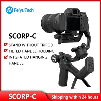 FeiyuTech Feiyu SCORP-C 3-Осевой Ручной Карданный Стабилизатор с Рукояткой для Зеркальной камеры Sony/Canon со штативом-шестом