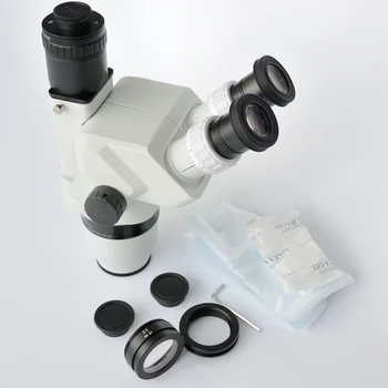 FYSCOPE 6.7X-90X Ultimate Конфокальный тринокулярный стереоскопический микроскоп с зумом головка SZ2.0X 30 мм