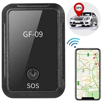 GF-09 Мини GPS Трекер Магнитное Крепление Автомобиля Мотоцикла Отслеживание в реальном Времени Анти-Потерянный Локатор SIM Позиционер Авто GPS Аксессуары