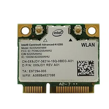 Int WiFi Link 6205 Centrino Advanced-N 6205ANHMW для серии Latitude E6430, D P/N: X9JDY