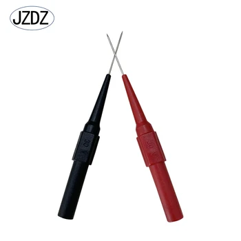 JZDZ 2шт 0,7 мм Тестовый Зонд Игла мультиметр Из Нержавеющей Стали Прокол Задний зонд 4 мм Инструмент для ремонта автомобилей J. 30009