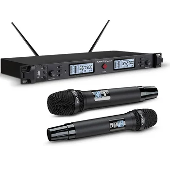 K3 китай черный качественный домашний ktv двойной мини-микрофон с двойным караоке-микрофоном 2/4/6/8/10/12 канала uhf беспроводная конференц-микрофонная система