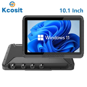 Kcosit K110J Прочный Планшетный ПК Водонепроницаемый Windows 11 Терминал для Монтажа На Вилочный Погрузчик 10,1 