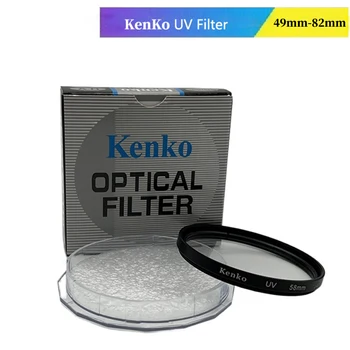 Kenko 40,5 мм-82 мм, УФ-цифровой фильтр, защита от резьбы для камеры, закрывающий объектив Для съемки крупным планом, Аксессуары для камеры