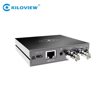 Kiloview SDI NDI switcher Конвертер Кодировщик IP потокового видео Кодировщик Декодер Оборудование с питанием от POE