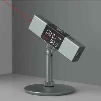 LI1 лазерный горизонтальный угловой дальномер, гониометр, измерительный инструмент, цифровой инклинометр, двусторонний светодиодный экран высокой четкости