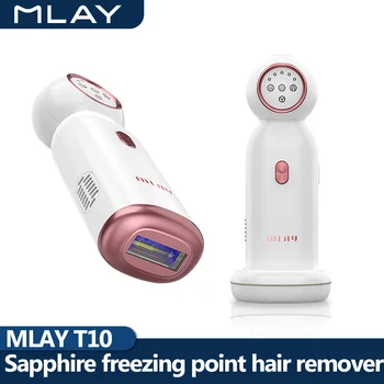 MLAY T10 Лазерная Эпиляция Ледяной Сапфировый Безболезненный Эпилятор Постоянное Устройство для удаления волос IPL Машина для лазерной Эпиляции домашнего использования