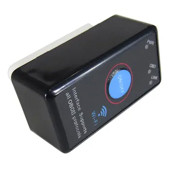 OBD2 ELM327 WIFI Сканер Автомобильный Диагностический Детектор Инструмент для считывания кода V1.5 OBD 2 для IOS Android Инструменты для автоматического сканирования 10 шт.