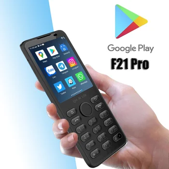 Qin F21 Pro Google Store Android 11 Мини Мобильные Телефоны MTK6761 3 ГБ 32 Гб LTE Мобильный Телефон 2,8 