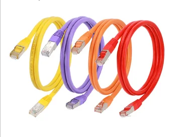 R1833 шесть сетевых кабелей домашняя сверхтонкая высокоскоростная сеть cat6 gigabit 5G широкополосная компьютерная маршрутизация соединительная перемычка