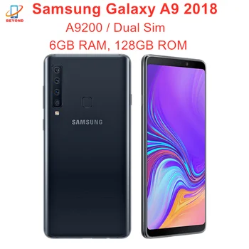 Samsung Galaxy A9 2018 A9200 A9s A9 S-tar Pro Оперативная память 6 ГБ Встроенная ПАМЯТЬ 128 ГБ Оригинальный Восьмиядерный процессор 6,3 
