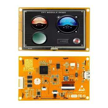 SCBRHMI 4.3 Усовершенствованный HMI Интеллектуальный модуль Smart UART Serial Touch TFT LCD для промышленного использования