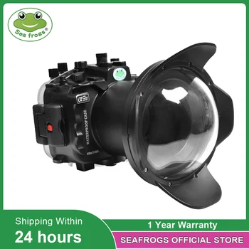 Seafrogs IPX8 40-метровый подводный водонепроницаемый чехол для камеры Sony A9II Корпус для дайвинга