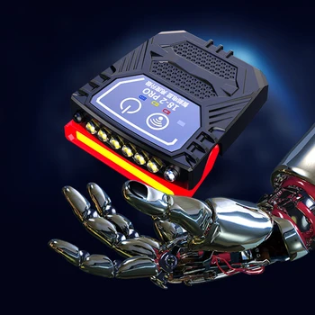 Suchme мини светодиодный налобный фонарь Ультра яркий Датчик движения USB Перезаряжаемый Водонепроницаемый зажим для рыбалки Ручной работы