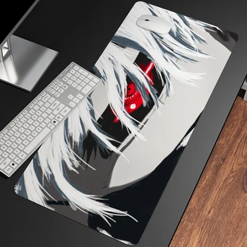 Tokyo Ghoul Геймер Клавиатура ПК Компьютерная Накладка на стол Коврик для мыши Игровая настройка Геймер Кавайные Аксессуары Компьютерный Коврик для Мыши Аниме