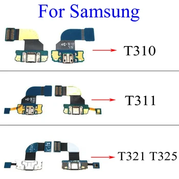 USB Док-станция Для зарядки Порты и Разъемы, Разъем Для Подключения Платы Зарядки, Гибкий Кабель Для Samsung Galaxy T311 T310/Tab Pro T325 T321 T320