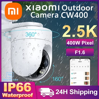 Xiaomi Smart Outdoor Camera CW400 2,5 K Mi Home 2K AW300 WiFi IP-Камера Видеонаблюдения CCTV Веб-камера Отслеживание Движения Полноцветная Камера