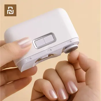 Youpin Xiaolang Электрическая Полировальная Машинка для стрижки ногтей pro USB Перезаряжаемый Триммер для ногтей Электрическая Автоматическая машинка для стрижки ногтей со светом