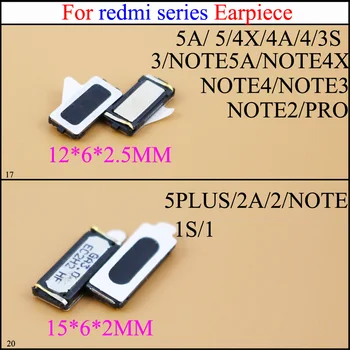 YuXi Новый наушник-динамик для Xiaomi Redmi Note 2/Redmi Note 3/Redmi Note 4 4A 4X5 5A 5 5 Plus 2A 1S 3S Запчасти для мобильных телефонов